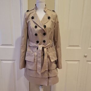 idra For Anthropologie Trench Coat